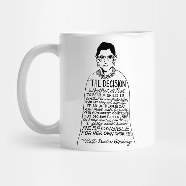 Ruth Bader Ginsburg by iceiceroom